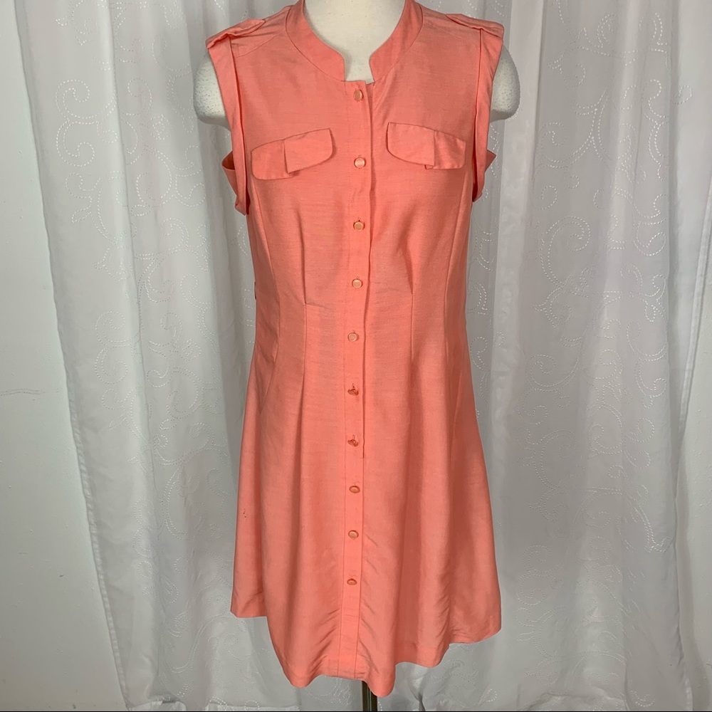 Olivia Lauren peach dress